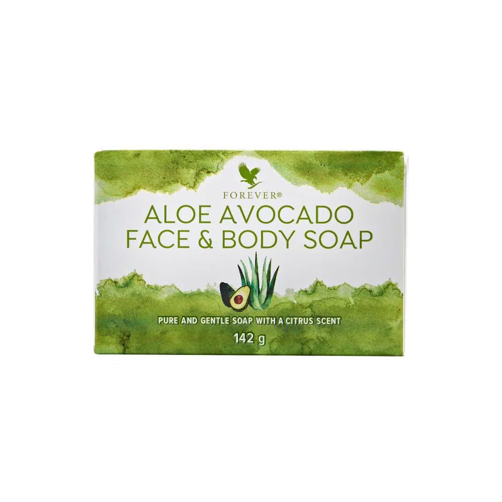 Aloe Avocado Face & Body Soap (4 Pack)